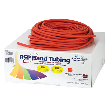 Rep Band Resistance Latex-Free Exercise Tubing 100'