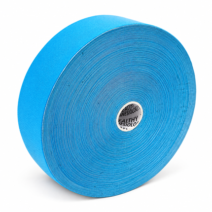 Kinesiology tape bulk roll 2 in x 105 ft, Blue