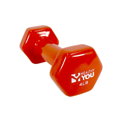 Healthy You Vinyl Coated Hexagon Dumbbell