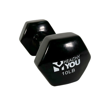 Healthy You Vinyl Coated Hexagon Dumbbell