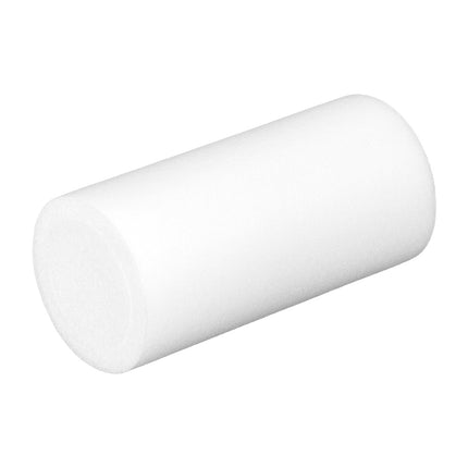 Healthy You White PE Medium/Firm Foam Roller