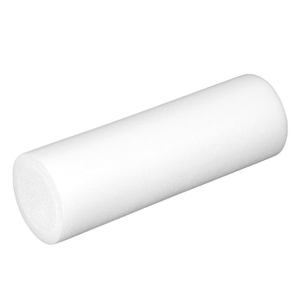 Healthy You White PE Medium/Firm Foam Roller