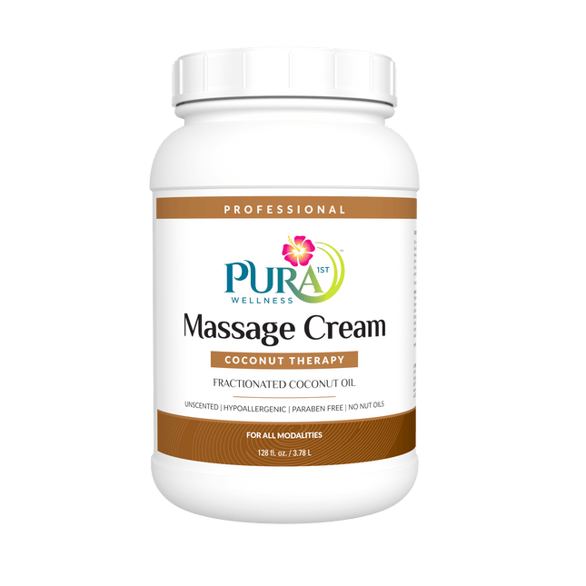 PURA 1ST Wellness Professional Coconut Therapy Massage Cream
