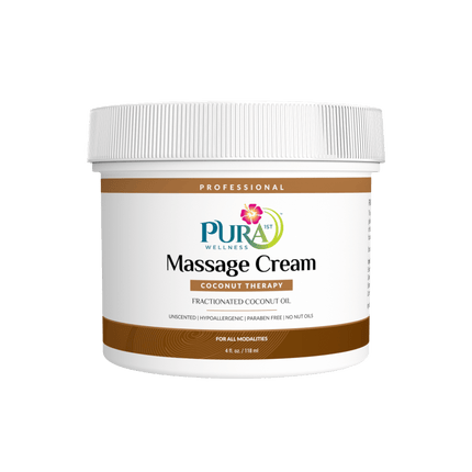 PURA 1ST Wellness Professional Coconut Therapy Massage Cream