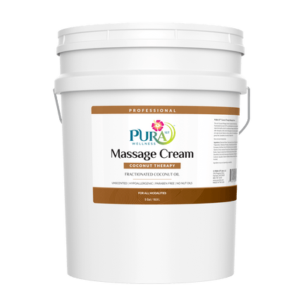 PURA 1ST Wellness Professional Coconut Therapy Massage Cream
