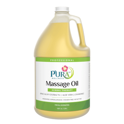 PURA 1ST Wellness Professional Herbal Therapy Massage Oil