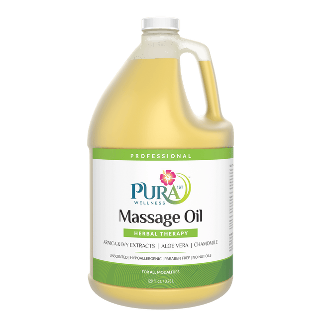 PURA 1ST Wellness Professional Herbal Therapy Massage Oil