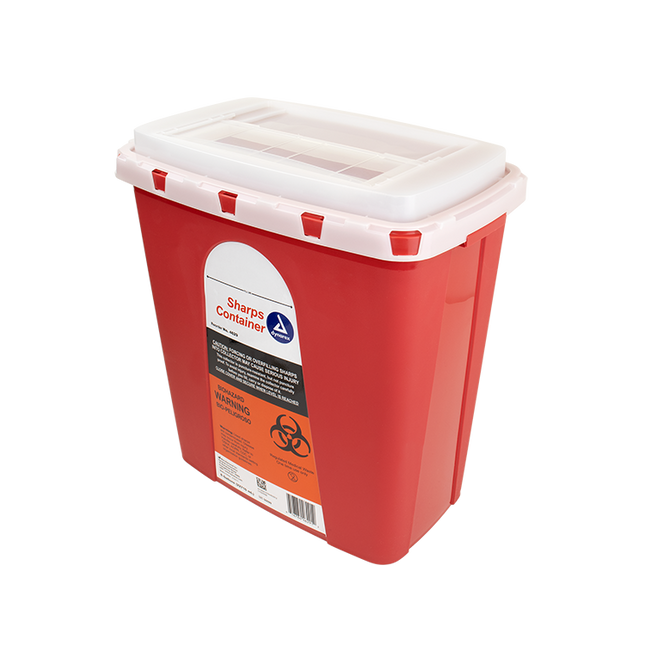 Dynarex Sharps Container - 6 Gallon