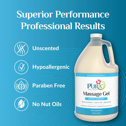 PURA 1ST Wellness Professional Arnica Therapy Massage Gel