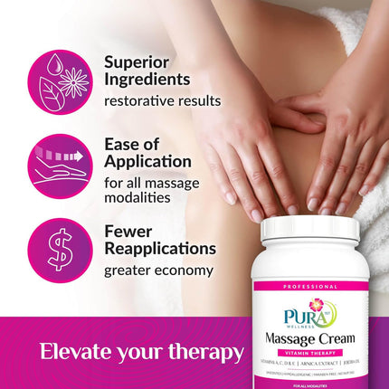 PURA 1ST Professional Vitamin Therapy Massage Cream