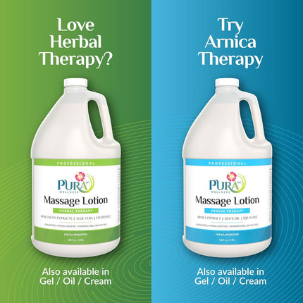 PURA 1ST Wellness Professional Herbal Therapy Massage Lotion