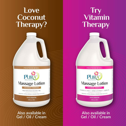 PURA 1ST Professional Coconut Therapy Massage Lotion