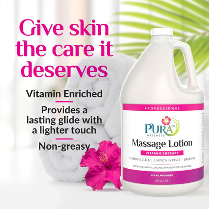 PURA 1ST Wellness Professional Vitamin Therapy Massage Lotion