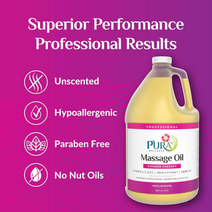 PURA 1ST Professional Vitamin Therapy Massage Oil