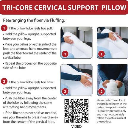 Core Products Tri-Core Cervical Support Pillow