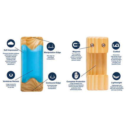 Anterior Assist Alpha Chiropractic Adjusting Tool