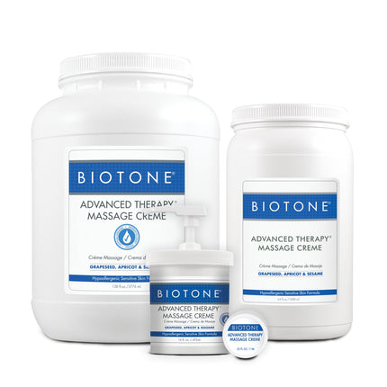 BIOTONE® Advanced Therapy® Massage Creme family of sizes