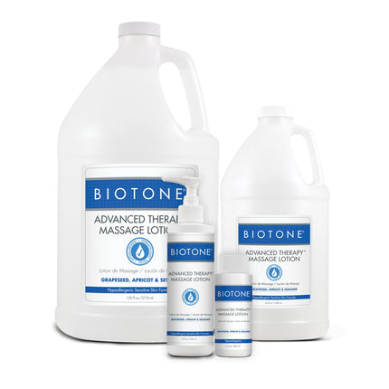 BIOTONE® Advanced Therapy® Massage Lotion family of sizes