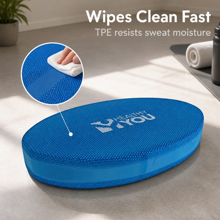 Healthy You Balance Oval Stability Trainer for Rehabilitation, and Physical Therapy
