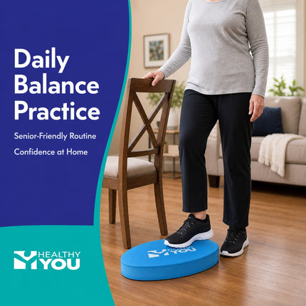 Healthy You Balance Oval Stability Trainer for Rehabilitation, and Physical Therapy