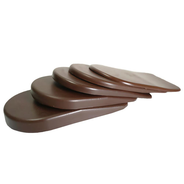 BML Basic Heel Lift Ladies Large 2.25" Wide Brown