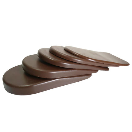 BML Basic Heel Lift Mens Small 2.5" Wide Brown