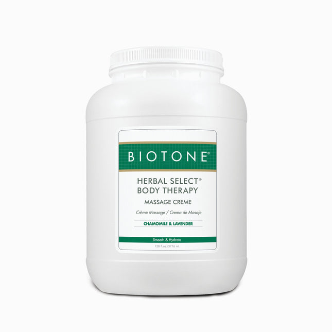BIOTONE® Herbal Select® Body Therapy Massage Creme 1 Gallon