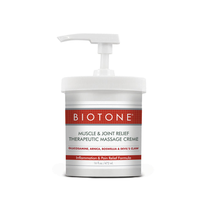 BIOTONE® Muscle and Joint Relief Therapeutic Massage Creme™ 16 oz