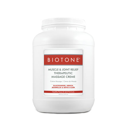 BIOTONE® Muscle and Joint Relief Therapeutic Massage Creme™ Gallon