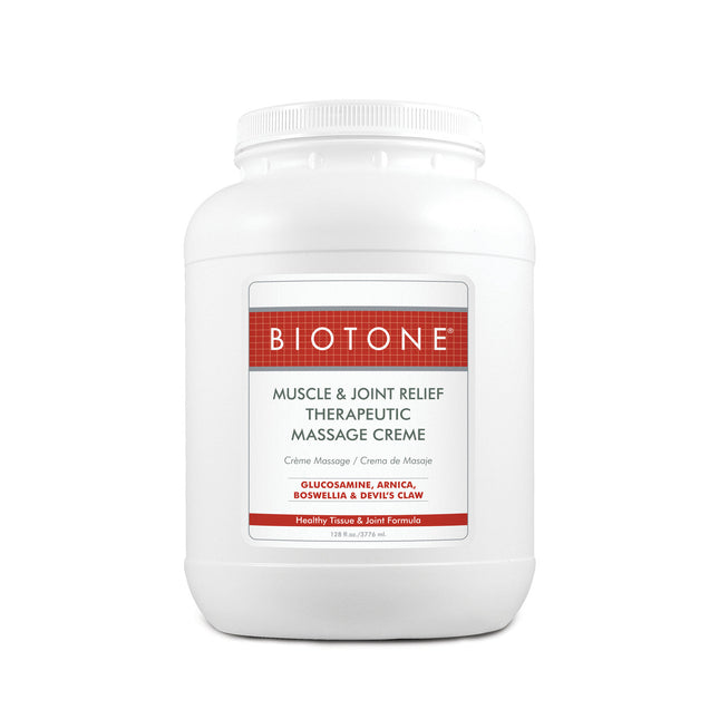 BIOTONE® Muscle and Joint Relief Therapeutic Massage Creme™ Gallon