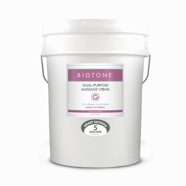 BIOTONE® Dual Purpose™ Massage Creme 5 Gallon