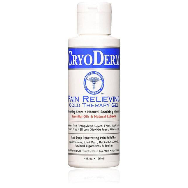 CryoDerm Pain Relieving Cold Therapy Gel 4oz