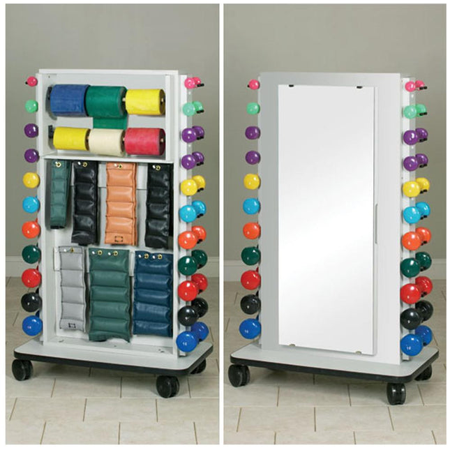 Clinton Double Weight Rac with Mirror