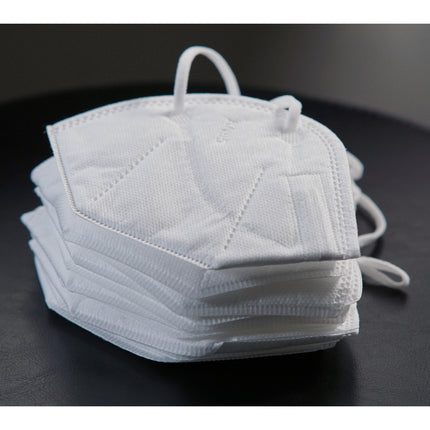 KN95 Disposable Protective Face Mask with 5 Layers and Ear Loops 10/Pack