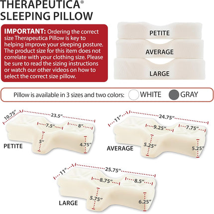 Therapeutica Cervical Sleeping Pillow