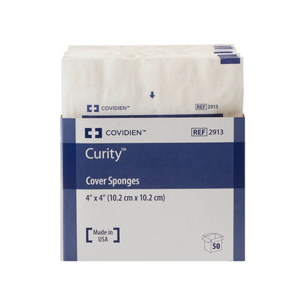 Curity Sterile Cover Sponges 4" x 4" 50/bag