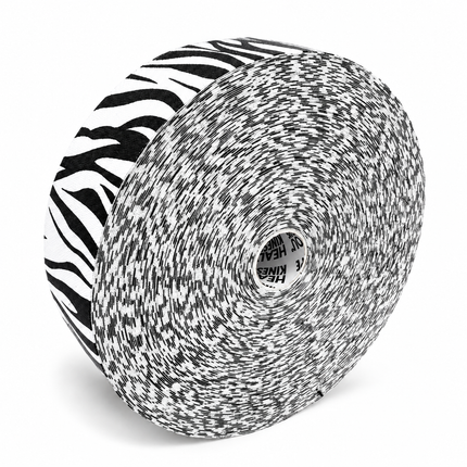 Kinesiology tape bulk roll 2 in x 105 ft, Zebra
