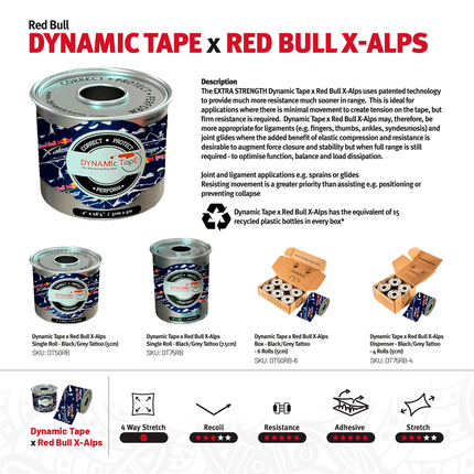 Dynamic Tape Red Bull X-Alps Edition