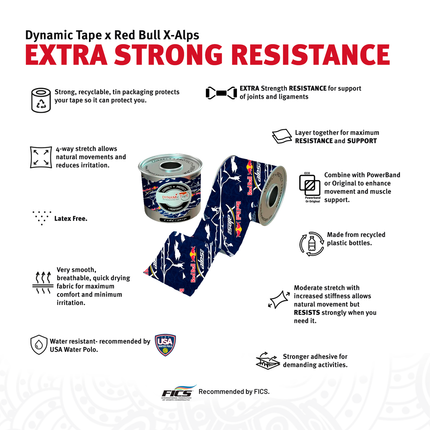 Dynamic Tape Red Bull X-Alps Edition