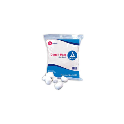 Cotton Balls Non-Sterile Medium 2000/Pack