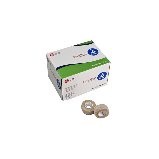Sensi-Wrap Self Adherent Bandage 1" x 5 yd Tan 30/Pack