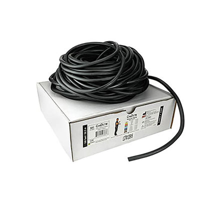 Cando Low Powder Exercise Tubing 100' Black X-Heavy