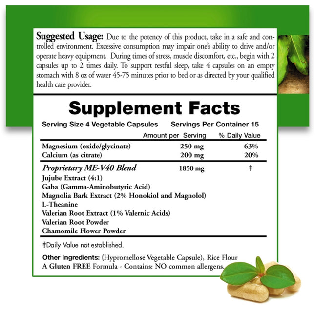 Chiropractor's Blend Muscle Ezze V40 60 Capsules