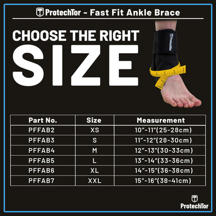 ProtechTor Fast Fit  Ankle Brace