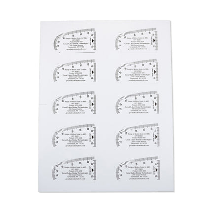 Therabyte Ruler Therabite Range Of Motion Scales 100/Pkg – Healthy You
