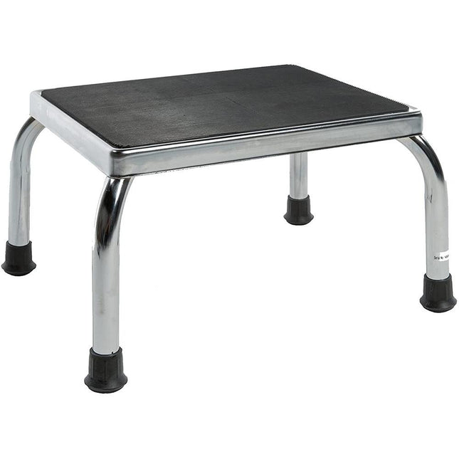 Heavy Duty Step Stool-Chrome Plated Steel