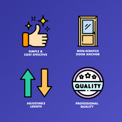 Healthy You Shoulder Pulley With Webbing Door Strap Bulk 50/Case