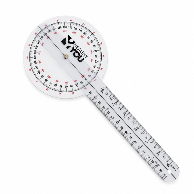 Healthy You 12" Goniometer 360 Degree