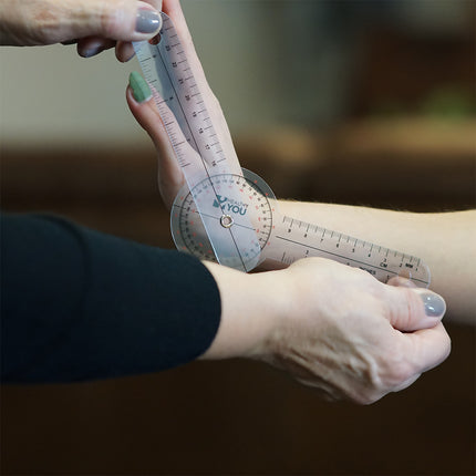 Healthy You 6" Plastic Goniometer 360 Degree