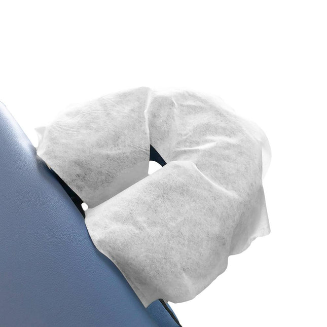 Healthy You Hypoallergenic Disposable Massage Headrest / Face Cradle Covers 500/Case